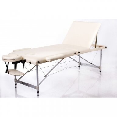 Professional folding massage table ALU 3 CREAM Professional folding massage table ALU 3 CREAM