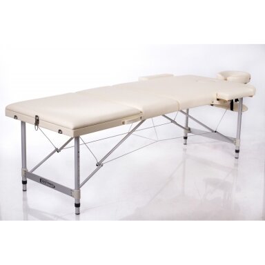 Professional folding massage table ALU 3 CREAM Professional folding massage table ALU 3 CREAM
