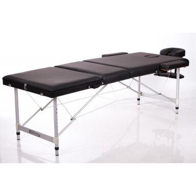 Professional folding massage table ALU 3 BLACK Professional folding massage table ALU 3 BLACK