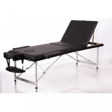 Professional folding massage table ALU 3 BLACK Professional folding massage table ALU 3 BLACK