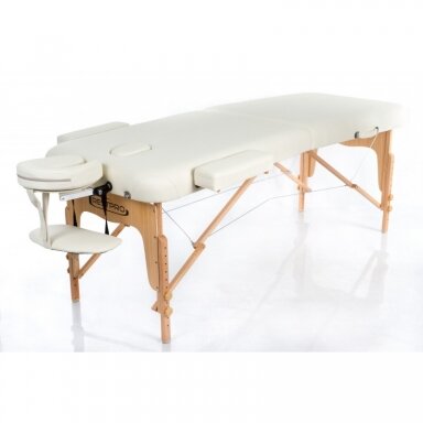 Professional folding massage table VIP 2 CREAM Professional folding massage table VIP 2 CREAM