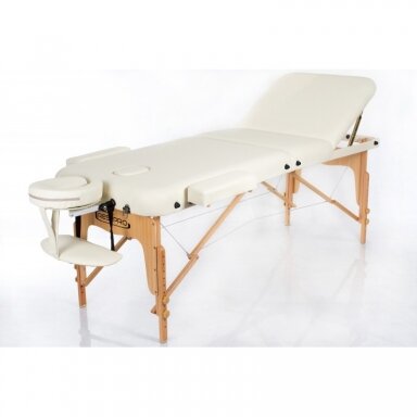 Professional folding massage table VIP 3 CREAM Professional folding massage table VIP 3 CREAM