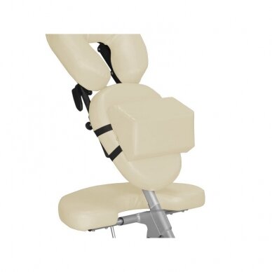 Профессиональный складной стул для тату и массажа TRAVELLO SOFT TOUCH, серого цвета 1
