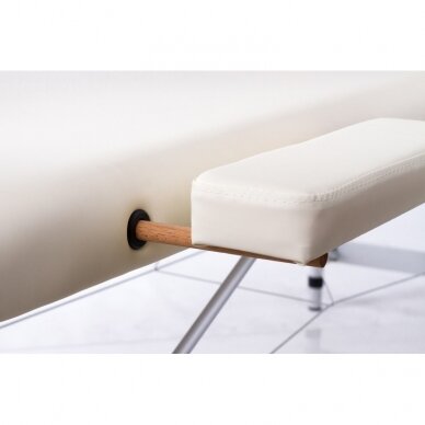 Профессиональный складной массажный стол ALU 2 (L) CREAM 6