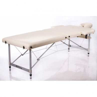 Professional folding massage table ALU 2 (L) CREAM 1