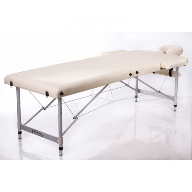 Профессиональный складной массажный стол ALU 2 (L) CREAM 1 Профессиональный складной массажный стол ALU 2 (L) CREAM 1