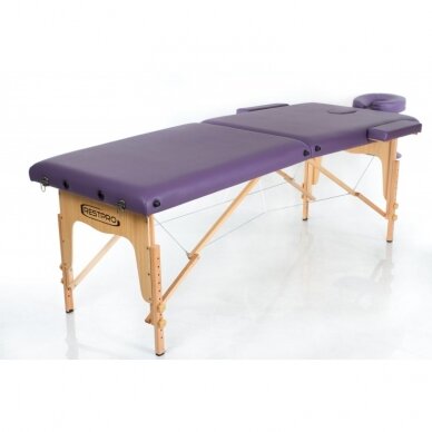 Профессиональный складной массажный стол PURPLE 1