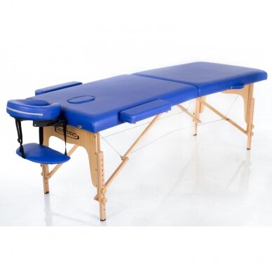 Professional folding massage table BLUE Professional folding massage table BLUE