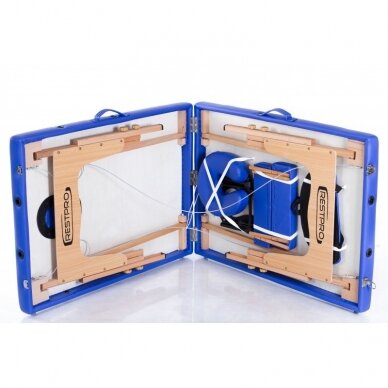 Professional folding massage table BLUE 2 Professional folding massage table BLUE 2