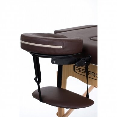 Professional folding massage table BROWN 3