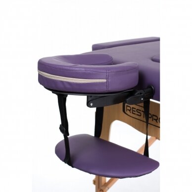 Profesionalus sulankstomas masažo stalas PURPLE 3 Profesionalus sulankstomas masažo stalas PURPLE 3