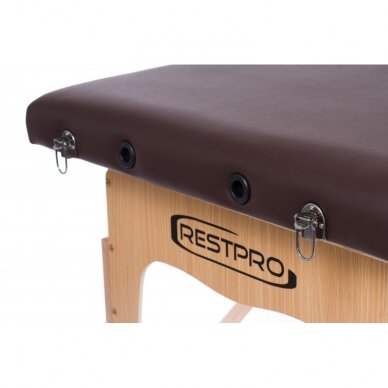 Professional folding massage table BROWN 8