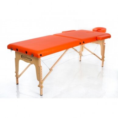 Professional folding massage table ORANGE 1 Professional folding massage table ORANGE 1
