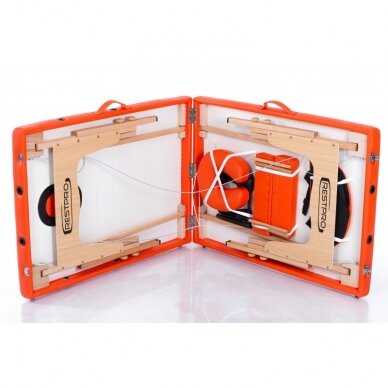 Professional folding massage table ORANGE 2 Professional folding massage table ORANGE 2