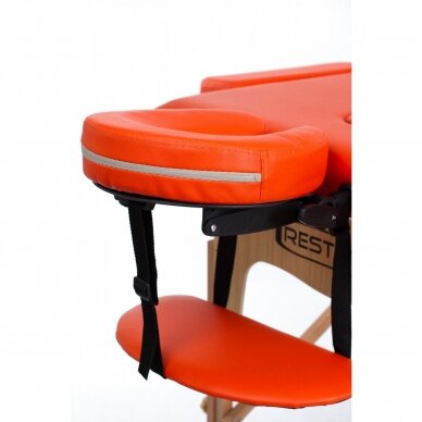 Professional folding massage table ORANGE 3 Professional folding massage table ORANGE 3