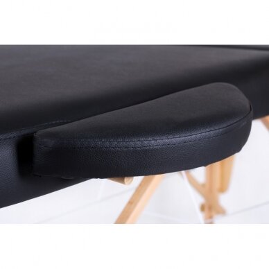 Profesionalus sulankstomas masažo stalas kosmetologams RESTPRO® CLASSIC OVAL 2 BLACK 5 Profesionalus sulankstomas masažo stalas kosmetologams RESTPRO® CLASSIC OVAL 2 BLACK 5