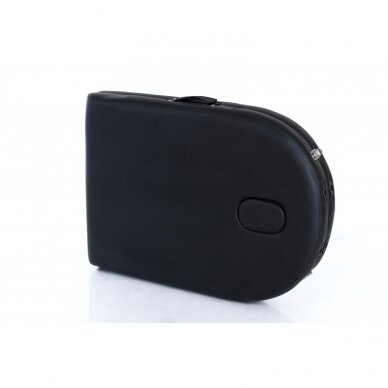 Profesionalus sulankstomas masažo stalas kosmetologams RESTPRO® CLASSIC OVAL 2 BLACK 7