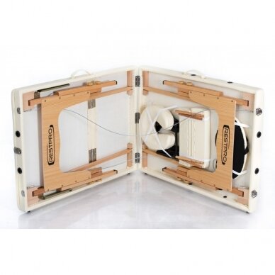 Professional folding massage table CREAM 2 Professional folding massage table CREAM 2