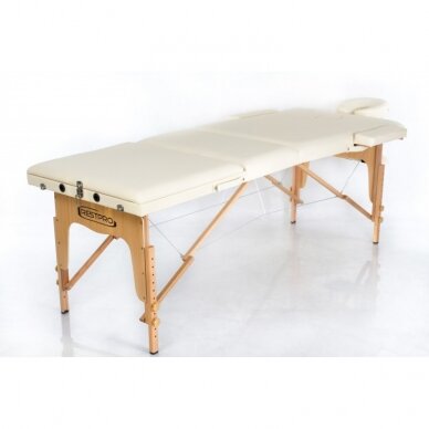 Professional folding massage table CREAM 1 Professional folding massage table CREAM 1