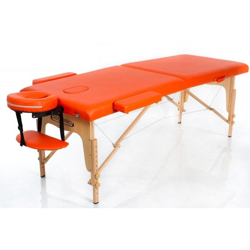 Professional folding massage table ORANGE Professional folding massage table ORANGE