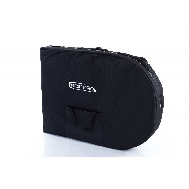 Profesionalus sulankstomas masažo stalas kosmetologams RESTPRO® CLASSIC OVAL 2 BLACK 9 Profesionalus sulankstomas masažo stalas kosmetologams RESTPRO® CLASSIC OVAL 2 BLACK 9