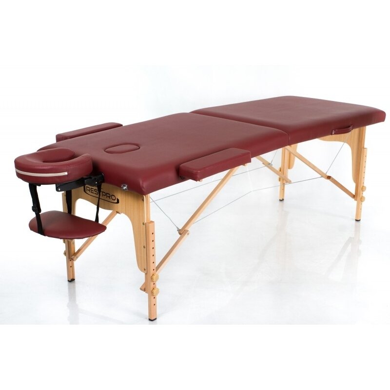 Профессиональный складной массажный стол BURGUNDY Профессиональный складной массажный стол BURGUNDY