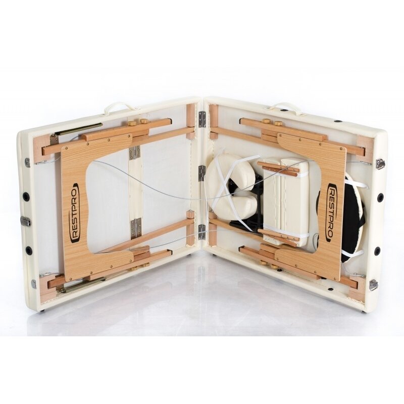 Professional folding massage table CREAM 2 Professional folding massage table CREAM 2