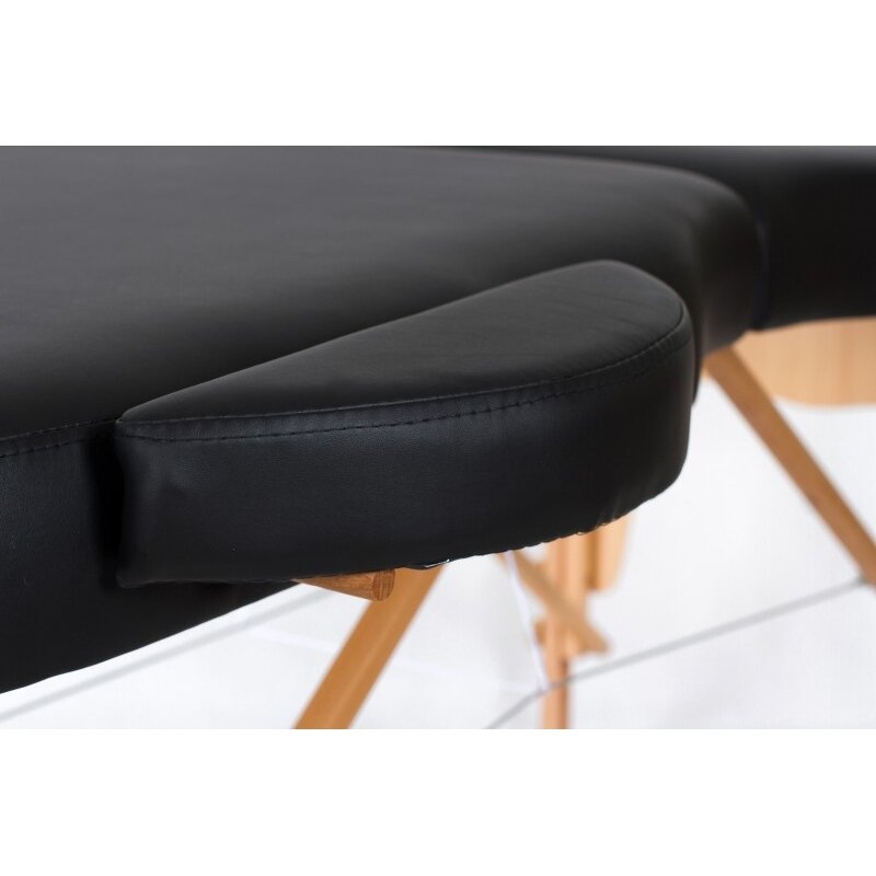 Профессиональный складной массажный стол VIP OVAL 2 BLACK 5 Профессиональный складной массажный стол VIP OVAL 2 BLACK 5