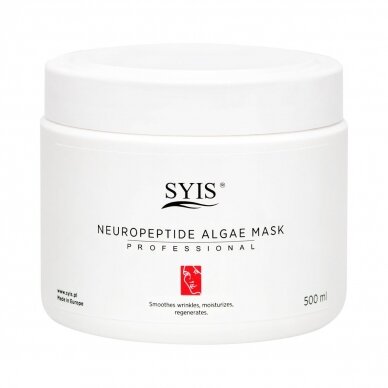 SYIS нейропептидная альгинатная водорослевая маска для кожи лица для профессионального использования, 500 мл