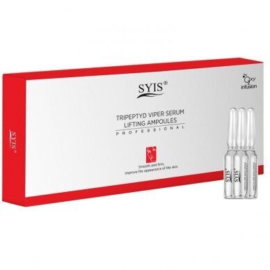 SYIS TRIPEPTYD VIPER lifting serum for the face in ampoules (10 x 3 ml)