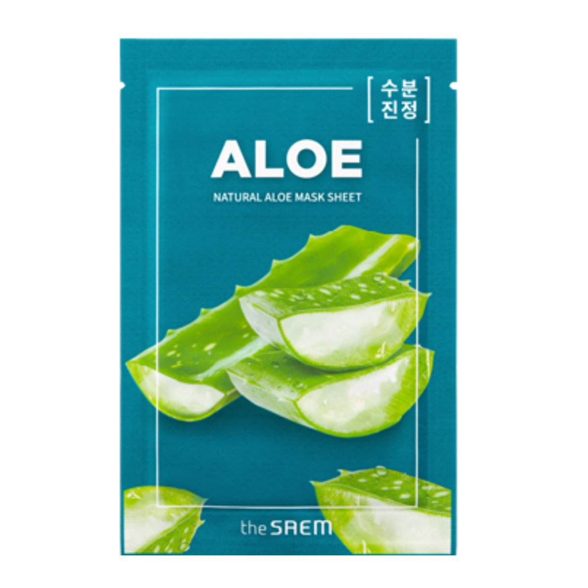 THE SAEM ALOE sheet face mask for dry and sensitive skin with aloe vera, 1 pc. THE SAEM ALOE sheet face mask for dry and sensitive skin with aloe vera, 1 pc.
