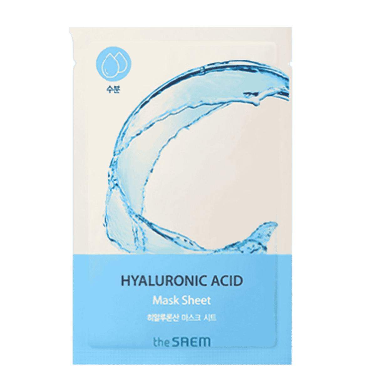 THE SAEM HYALURONIC ACID moisturizing sheet mask with hyaluronic acid, 1 pc.