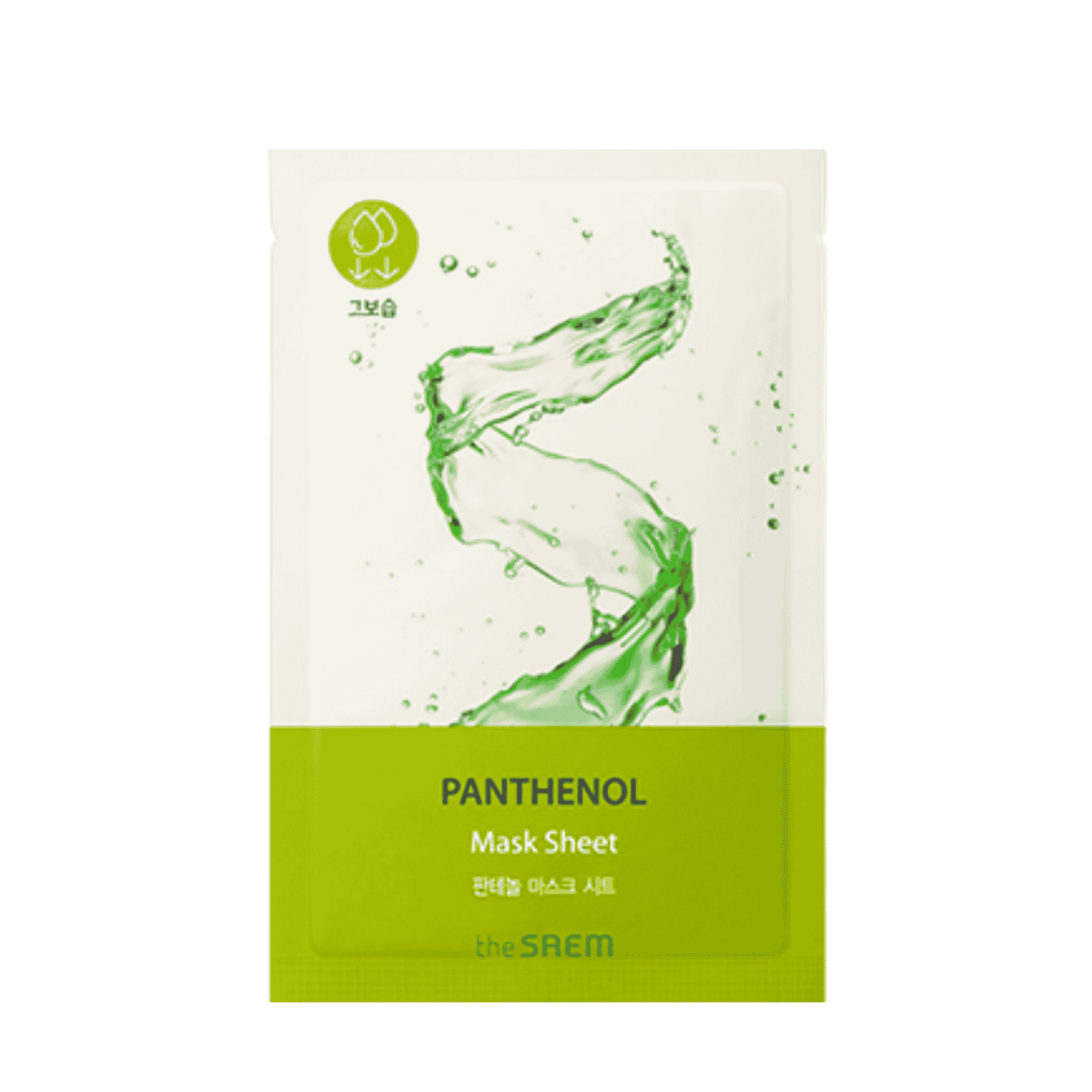 THE SAEM PANTHENOL moisturizing panthenol mask for dry and irritated skin, 1 pc. THE SAEM PANTHENOL moisturizing panthenol mask for dry and irritated skin, 1 pc.