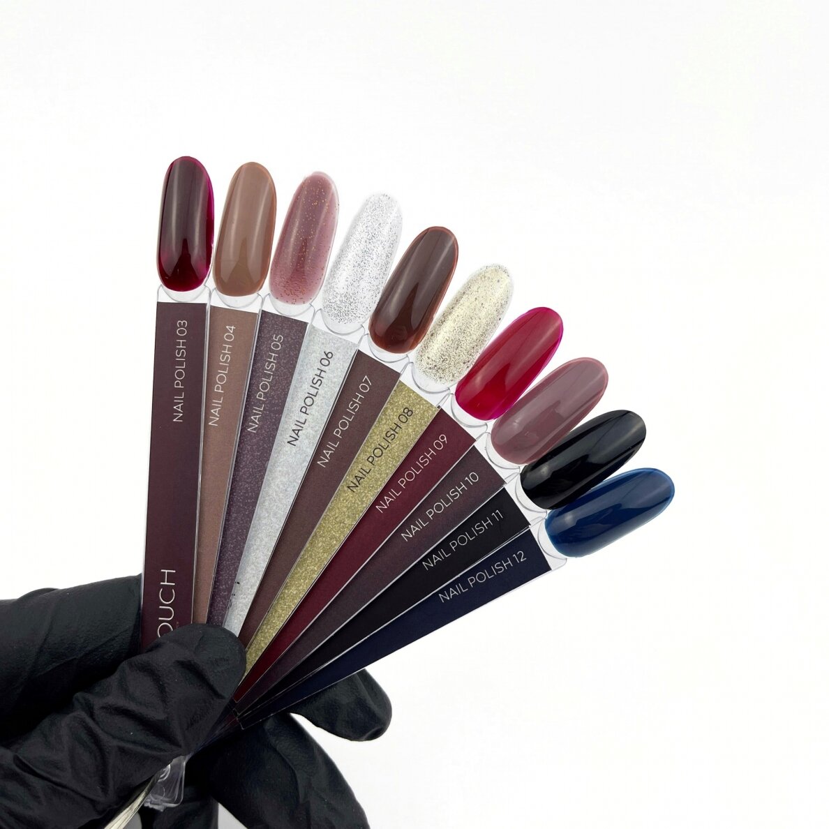 TOUCH klasikinis nagų lakas NAIL POLISH 12, 8 ml 1