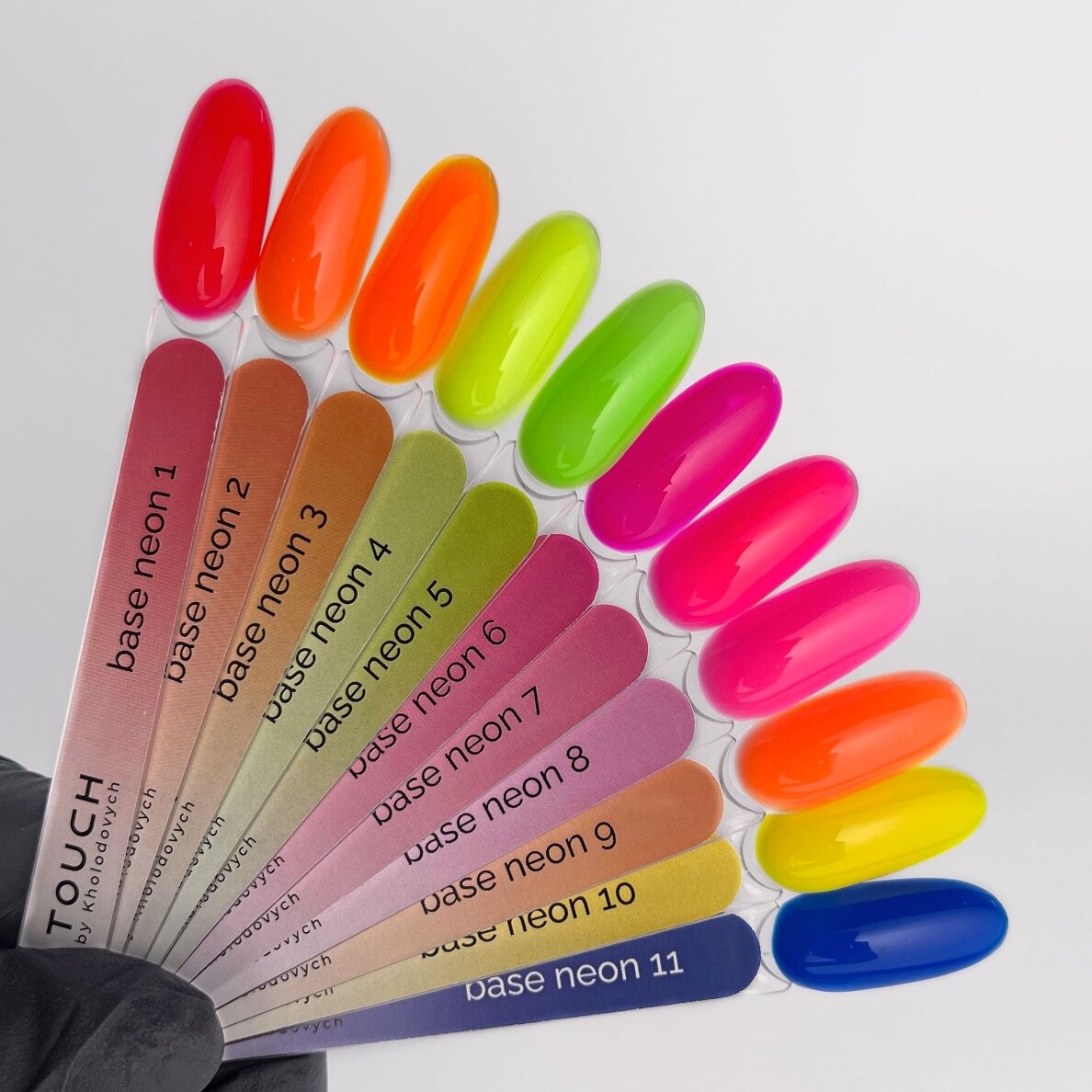 TOUCH NAILS hybrid nail polish base for long-lasting manicure NEON BASE no. 11, 13 ml 1 TOUCH NAILS hybrid nail polish base for long-lasting manicure NEON BASE no. 11, 13 ml 1