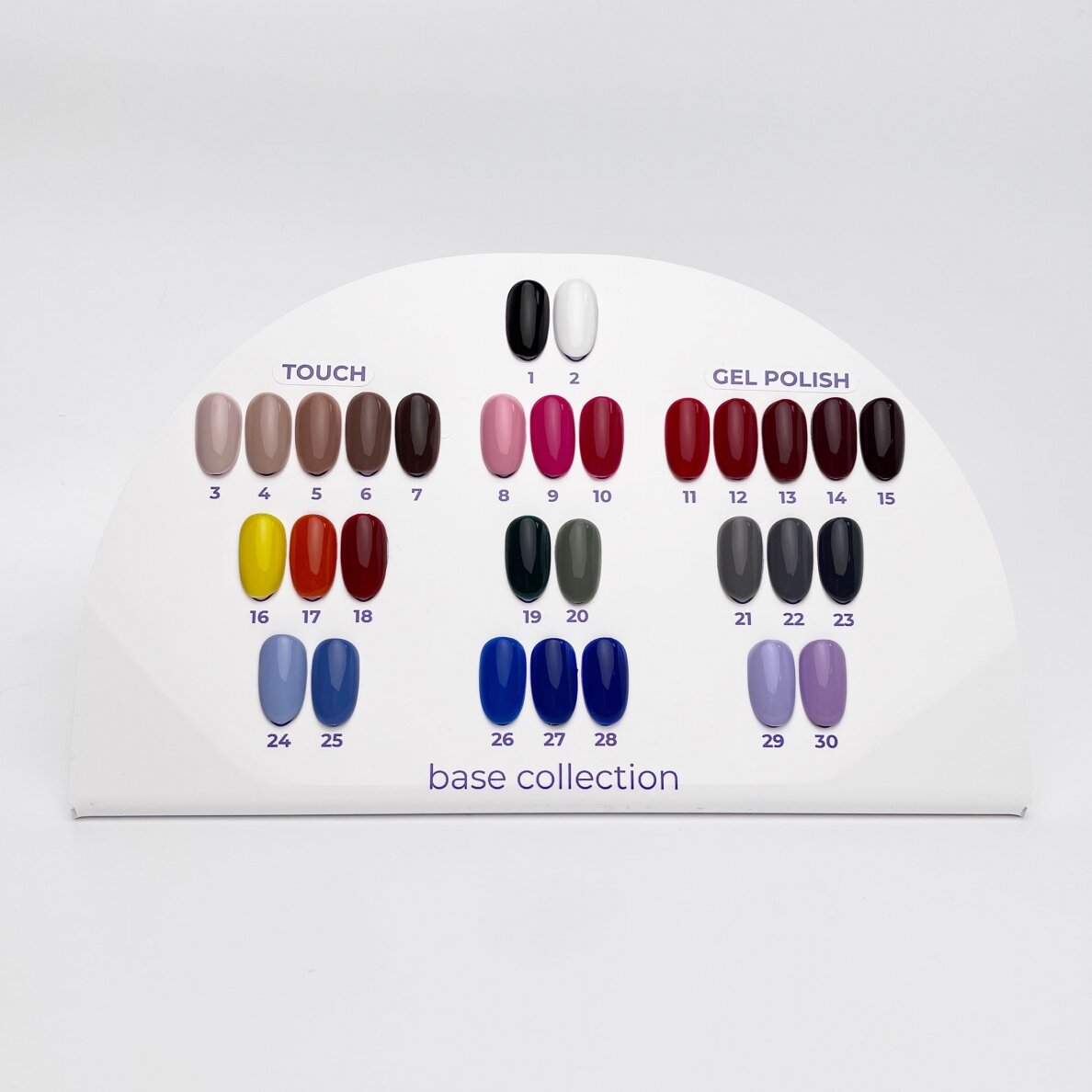 TOUCH NAILS hybrid nail polish for long-lasting manicure GEL POLISH 24, 9 ml 3