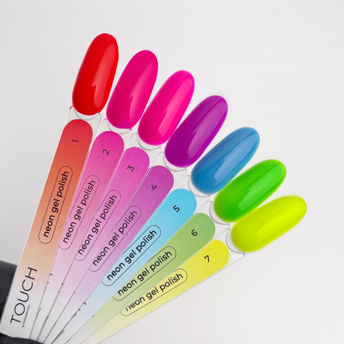 TOUCH NAILS гибридный лак для ногтей для стойкого маникюра NEON GEL POLISH 07, 9 мл 1 TOUCH NAILS гибридный лак для ногтей для стойкого маникюра NEON GEL POLISH 07, 9 мл 1