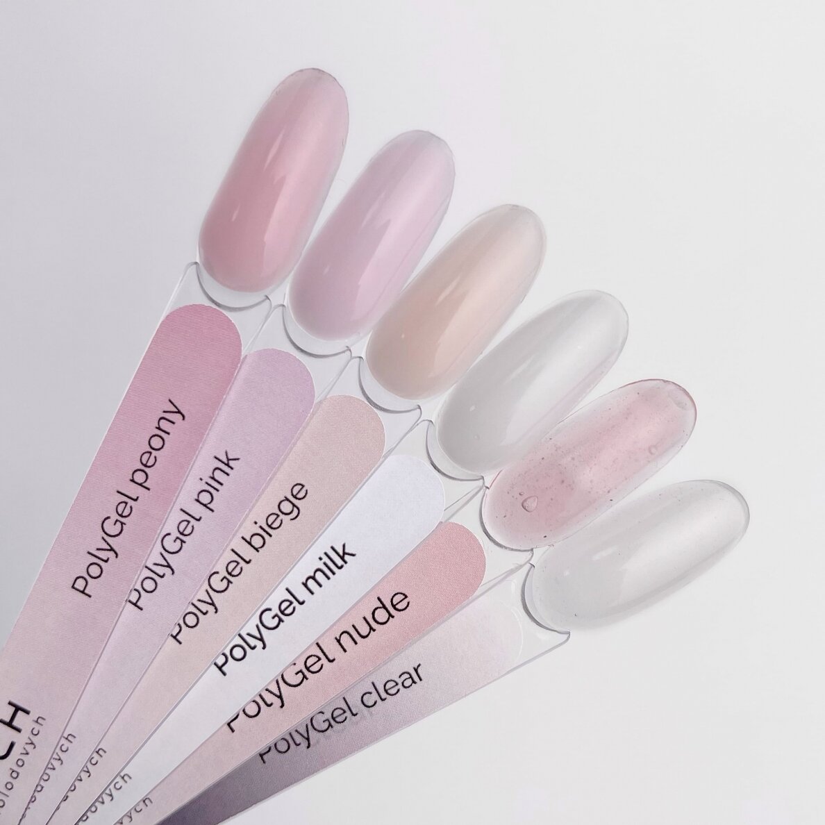 TOUCH NAILS polygel for long-term nail extensions PEONY, 30 ml 2