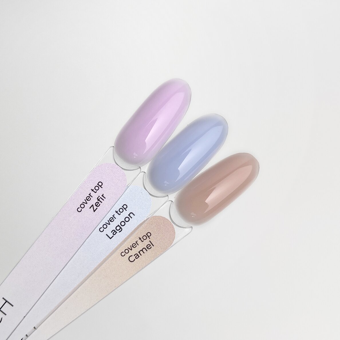 TOUCH NAILS top protective nail polish layer for long-lasting manicure COVER TOP CLOUD, 13 ml 2