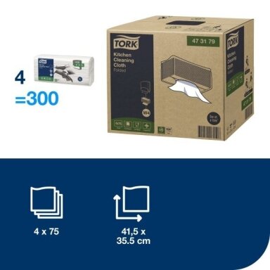 TORK салфетки W4 1 слой, 75 шт. TORK салфетки W4 1 слой, 75 шт.