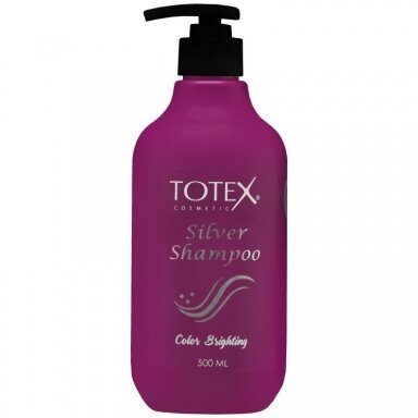 Шампунь TOTEX SILVER для нейтрализации желтого пигмента волос, 500 мл Шампунь TOTEX SILVER для нейтрализации желтого пигмента волос, 500 мл