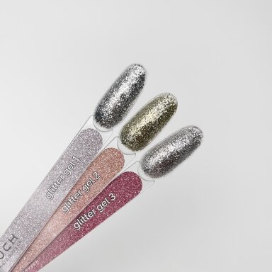 TOUCH декоративный гель для ногтей GLITTER GEL 01, 5 мл TOUCH декоративный гель для ногтей GLITTER GEL 01, 5 мл