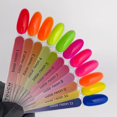 TOUCH NAILS Гибридная база под лак для стойкого маникюра NEON BASE № 09, 13 мл TOUCH NAILS Гибридная база под лак для стойкого маникюра NEON BASE № 09, 13 мл