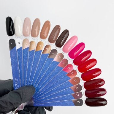 TOUCH NAILS гибридный лак для ногтей для стойкого маникюра GEL POLISH 06, 9 мл