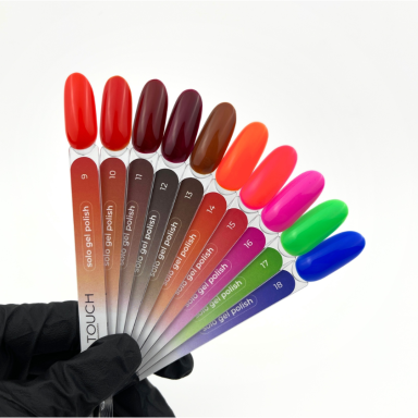 TOUCH NAILS nail polish for long-lasting manicure 3in1 SOLO GEL POLISH 07, 9 ml TOUCH NAILS nail polish for long-lasting manicure 3in1 SOLO GEL POLISH 07, 9 ml