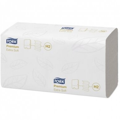 TORK PREMIUM EXTRA SOFT vienkartiniai ypač minkšti sulankstyti popieriniai rankšluosčiai TORK PREMIUM EXTRA SOFT vienkartiniai ypač minkšti sulankstyti popieriniai rankšluosčiai