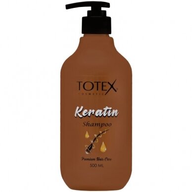 TOTEX KERATIN šampūnas su keratinu, 500 ml TOTEX KERATIN šampūnas su keratinu, 500 ml