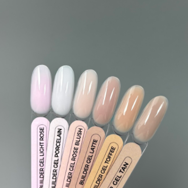 TOUCH BUILDER GEL statybinė nagų bazė ilgalaikiam manikiūrui LATTE, 30 ml 1 TOUCH BUILDER GEL statybinė nagų bazė ilgalaikiam manikiūrui LATTE, 30 ml 1