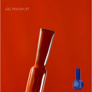 TOUCH NAILS hibridinis nagų lakas ilgalaikiam manikiūrui GEL POLISH 37, 9 ml TOUCH NAILS hibridinis nagų lakas ilgalaikiam manikiūrui GEL POLISH 37, 9 ml