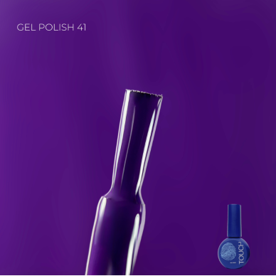 TOUCH NAILS hibridinis nagų lakas ilgalaikiam manikiūrui GEL POLISH 41, 9 ml